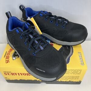Herman Survivors Womens Cassle Composite Toe Work Shoes 8.5 Black New In Box